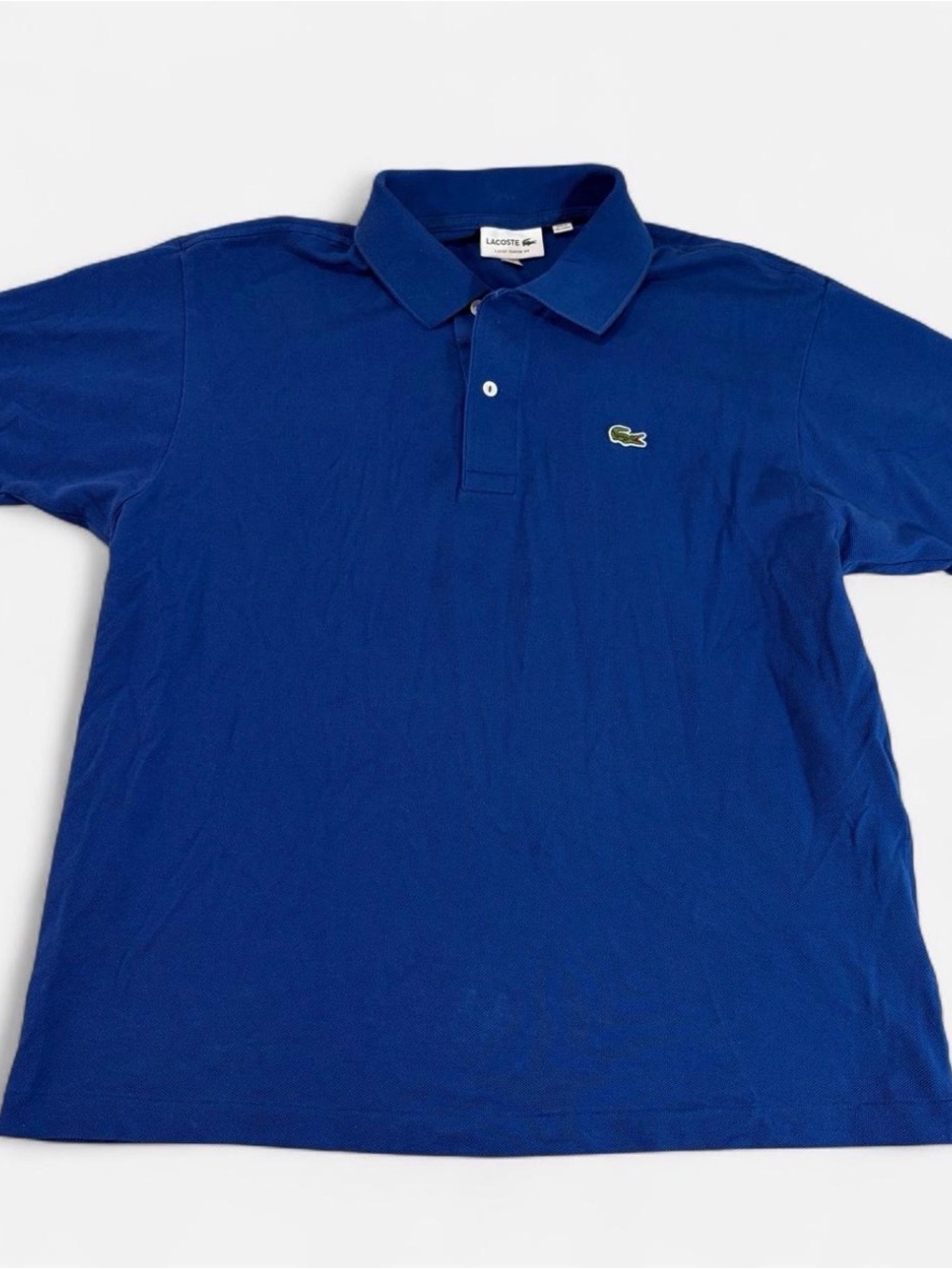 Lacoste L12.12 Classic Fit Polo Shirt Blue Men’s XL